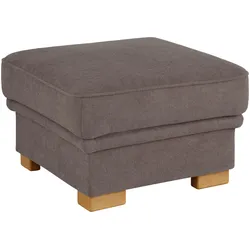 Home affaire Hocker »Amrum«, mit Federkern Home affaire taupe