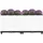 furnicato Hochbeet 80 x 40 x 38 cm Weiß