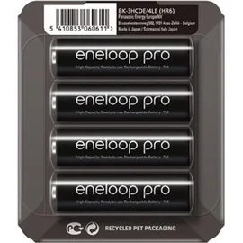 Panasonic Eneloop Pro AA 2500 mAh 4 St. mit Aufbewahrungsbox