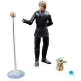 Hasbro Star Wars Actionfigur Luke Skywalker und Grogu 15 cm - Schwarz/Mehrfarbig