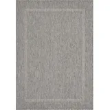KADIMA DESIGN TEPPICH Outdoor ALSTER in Grau, einfarbig, 160 x 230 cm