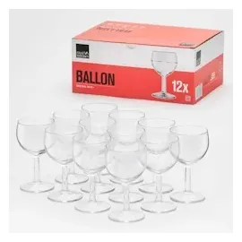 VAN WELL Ballon Profi Weinglas 0,1 l 12-tlg.