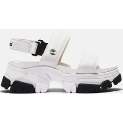 Timberland Womens Adley Way Sandal 2 Strap Sandal blanc de blanc 9 Wide Fit
