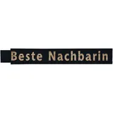 Heka Zollstock beste Nachbarin 2 m, schwarz