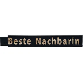 Heka Zollstock beste Nachbarin 2 m, schwarz