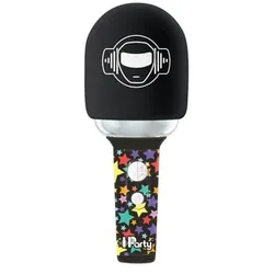 LEXIBOOK iParty Bluetooth® kabelloses Karaoke-Mikrofon iParty mit Ton- und Lichteffekten