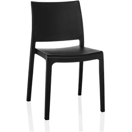 hjh living T37 V Kunststoff Schwarz