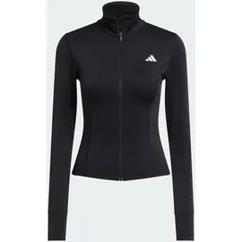 adidas Damen Workout Essentials Full-Zip, Jacke - Black,