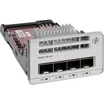 Cisco Catalyst 9200 4 Ports), Netzwerk Switch, Silber