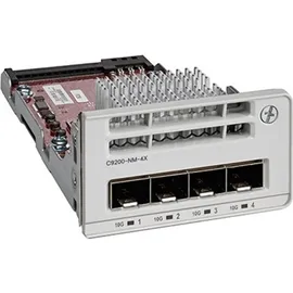 Cisco Catalyst 9200 4 Ports), Netzwerk Switch, Silber