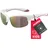 Alpina Flexxy HR Brille Jugend weiß/lila 2022 Sonnenbrillen