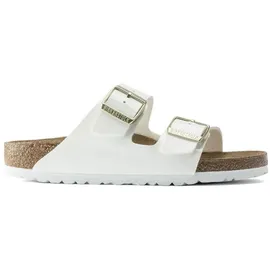 Birkenstock Arizona Birko-Flor patent white 39