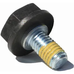 Polschraube M10 x 22mm, mit Gewindesicherung und Messpunkt