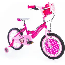 Huffy Disney Minnie Mouse Kinderfahrrad 16 Zoll Rosa für 5-7 jährige 16"