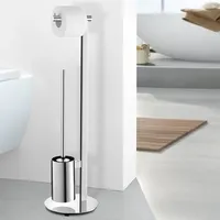 Zack WC-Bürstengarnitur SCALA Silber