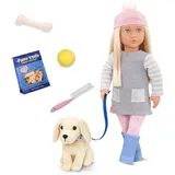 Our Generation Meagan mit Hund