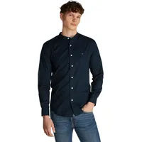 Tommy Hilfiger Herren Hemd Flex Poplin Solid Mao Regular