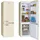 Amica KGCR 387 102 B Retro-Kühl-Gefrierkombination (244 l, 1810 mm hoch, Beige)