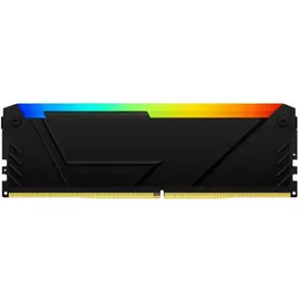Kingston FURY Beast RGB 16GB 3200MT/s DDR4 CL16 DIMM RAM, Schwarz