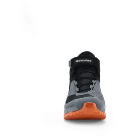 Alpinestars CR-X, Drystar - Schwarz/Dunkelgrau/Weiß/Bronze - 10