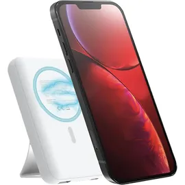 CELLY MAGPB10000WH 10000 mAh Externer Akku Kabelloses Ladegerät Weiß