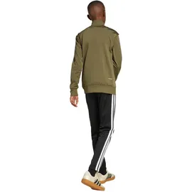 adidas Seasonal Essentials Tiberio Tricot Trainingsanzug - olive strata/white,