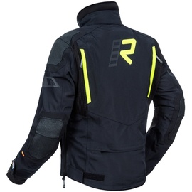 Rukka Shield-R Motorrad Textiljacke, schwarz-gelb, Größe 50