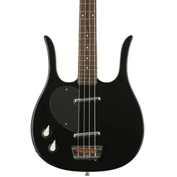 Danelectro 58 Longhorn Bass Black Lefthand Bassgitarre