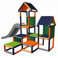 Moveandstic Spielturm Gesa grau/Orange