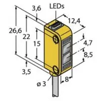 Turck Opto Sensor Q12AB6FF15