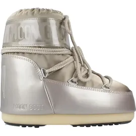 MOON BOOT Icon Low Glance Winterschuhe-Beige-33-35