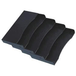 röhr 4er-Pack Ablage für DIN-A4-Papier schwarz, 33.7x13.5x21.2 cm