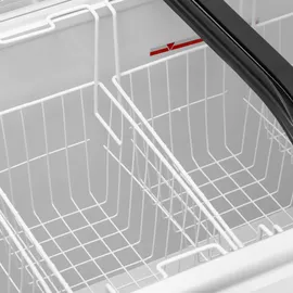 Royal Catering Gefriertruhe - 180 L - - Glastüren