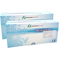 2x 25er Safecare Bio-Tech Covid-19 Antigen Rapid Schnelltest Corona Antigentest
