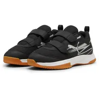 Puma Varion II Hallenschuhe mit Klettverschluss Kinder 01 black/cool light gray/gum 28