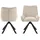 Actona Esszimmerstuhl Eddie Juto beige 2er Set