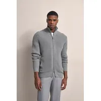 Bugatti Strickjacke in hellgrau | Gr.: XXL