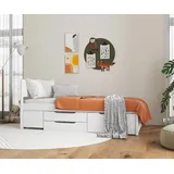 Interlink Inter Link -Bett mit Stauraum Efetivo Inkl Lattenrost 90x200 cm