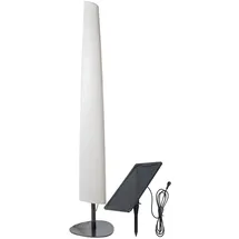 Lumisky Solarstraßenleuchte Polyethylen H160 cm 1 Stück weiß