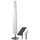 Lumisky Solarstraßenleuchte Polyethylen H160 cm 1 Stück weiß