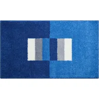GRUND Badematte Blau gestreift 80 x 50 cm