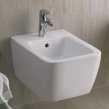 Geberit Wand-Bidet iCon Square Überlauf weiß