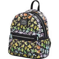 Loungefly Pokemon Multi Character All Over Print Mini Rucksack