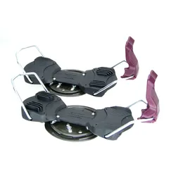Snowboardbindung S/M purple Hardboot Plattenbindung Alpinbindung violett S/M