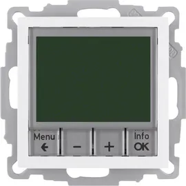 Berker Temperaturregler 20448989 zeitgesteuert polarweiß glänzend