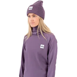 Eivy Easter Rib Wool Beanie Deep Purple, - lila