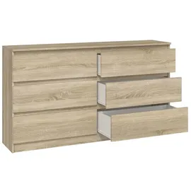 Top e shop Malwa M6/140 140 x 80 x 40 cm Braun