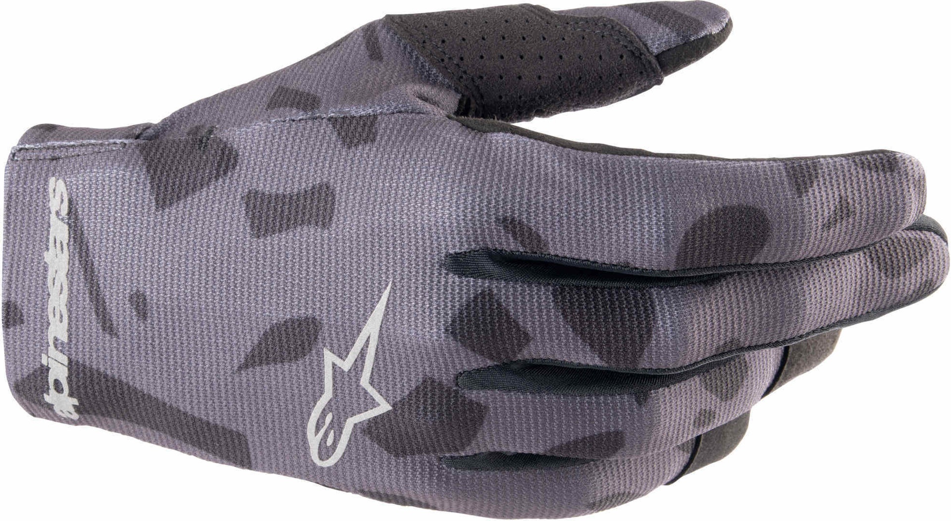 Alpinestars Radar Magnet Jeugd Motorcross handschoenen, zwart-grijs-zilver, L