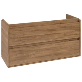 Villeroy & Boch Waschtischunterschrank 2 Auszüge 117,2 x 59,6 x 43,9 cm Kansas Oak