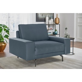 HÜLSTA sofa Sessel »hs.450«, Armlehne breit niedrig, Alugussfüße in umbragrau, Breite 120 cm